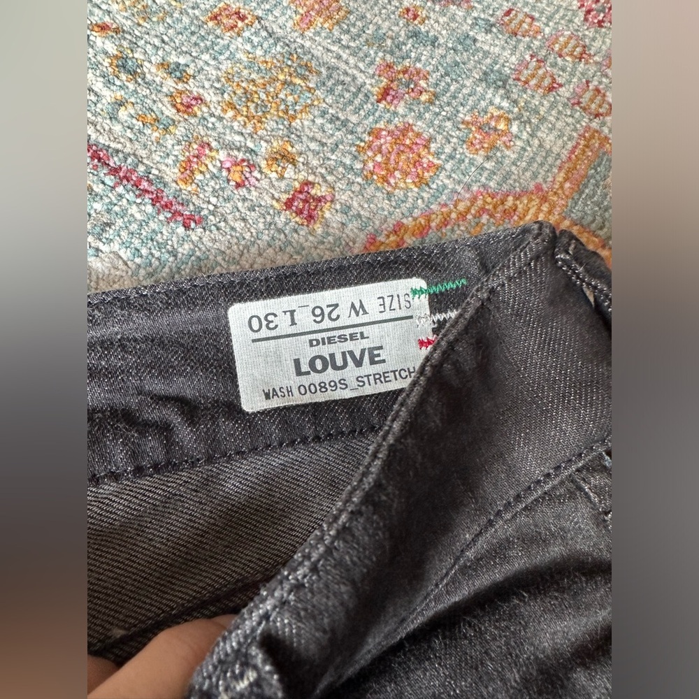 🏔️ Diesel Black Flare Jeans for Women - Picture 6 of 6